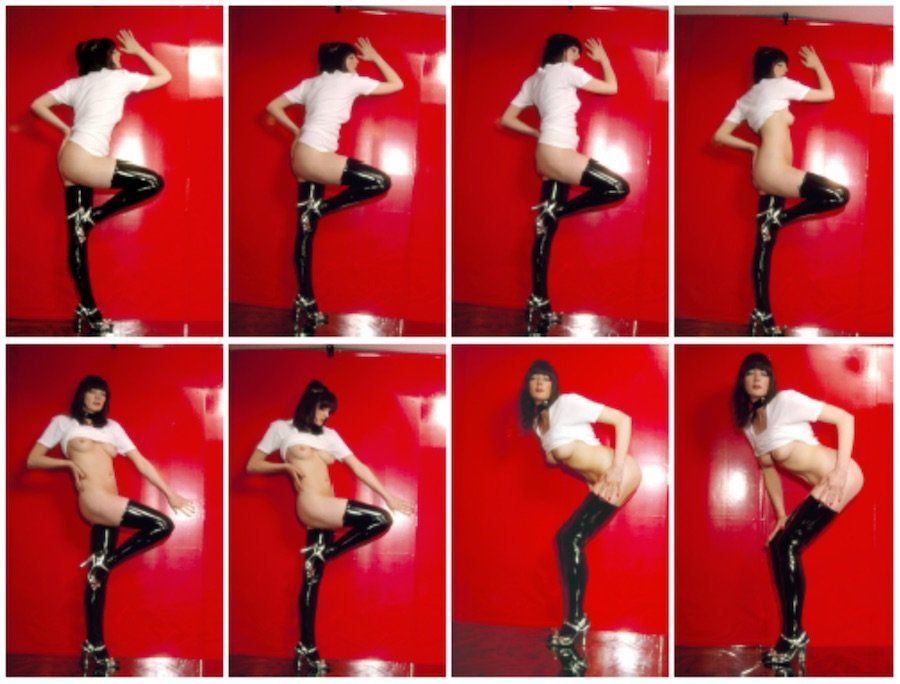 Cosey Fanni Tutti, Szabo Sessions 2010 Volume I 4 Poses, 28 GicleÌe Prints Edition of 10 Closed dimensions: 53 x 37 x 5 cm