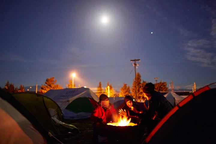 Greece has seen significant numbers of refugees and migrants even before the current crisis. Up to 3500 refugees and migrants were waiting to enter Macedonia to journey to Western Europe on Thursday.