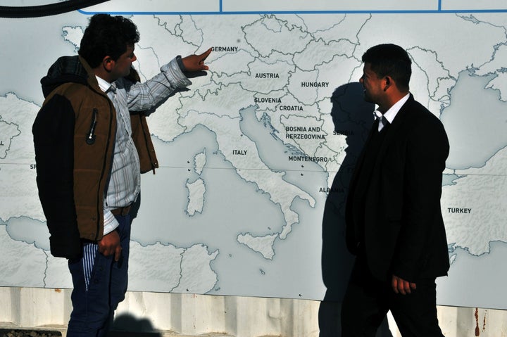 Greece has long been, and remains, a staging post along the migrant trail -- most refugees are trying to reach stronger econo