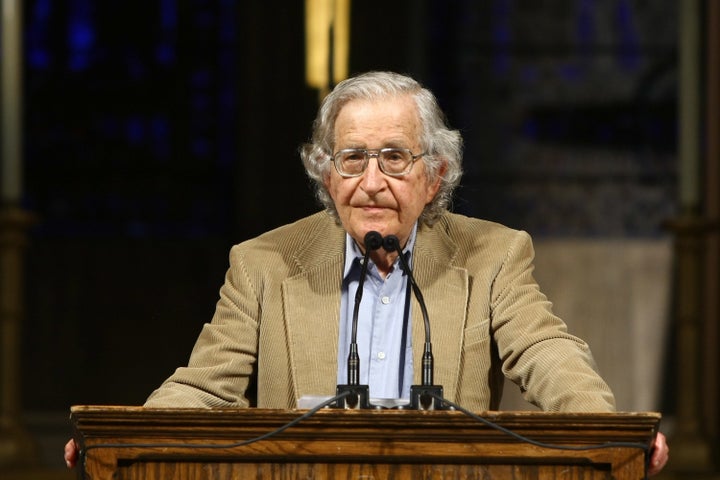 What's killing white, middle-aged, poorly educated American men? Noam Chomsky suggests it's a sense of hopelessness that may be fueling Donald Trump's popularity.