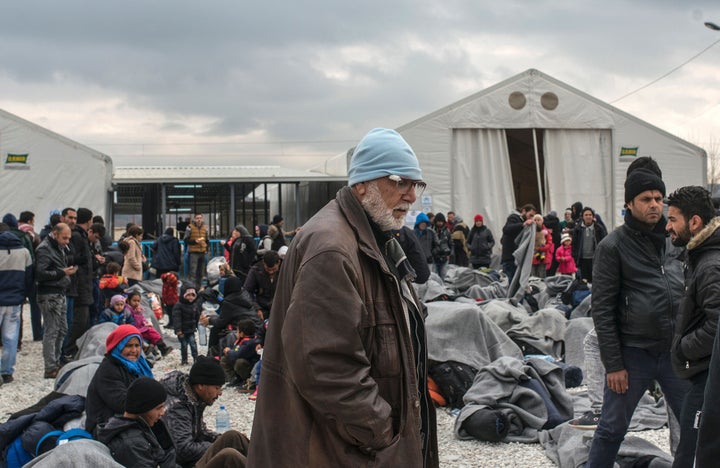 At least 20,000 migrants and refugees were stuck in Greece following the border closures. An estimated 3,000 stayed 