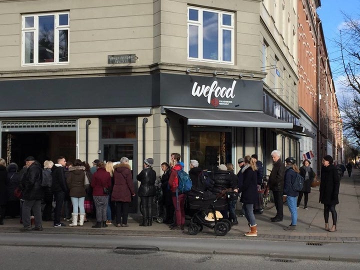 Although WeFood has only been open for a few days, it has already been a huge success, and Danish food and environment minister applauded the store for its efforts fighting food waste.