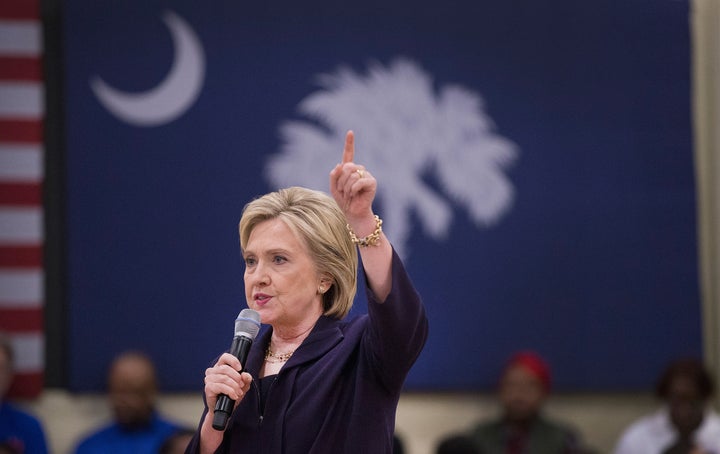 Democratic presidential candidate Hillary Clinton is hoping to beat Sen. Bernie Sanders (I-Vt.) by a significant margin in Sa