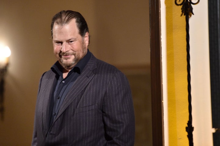 Salesforce CEO Marc Benioff won't back down when it comes to equality for all.