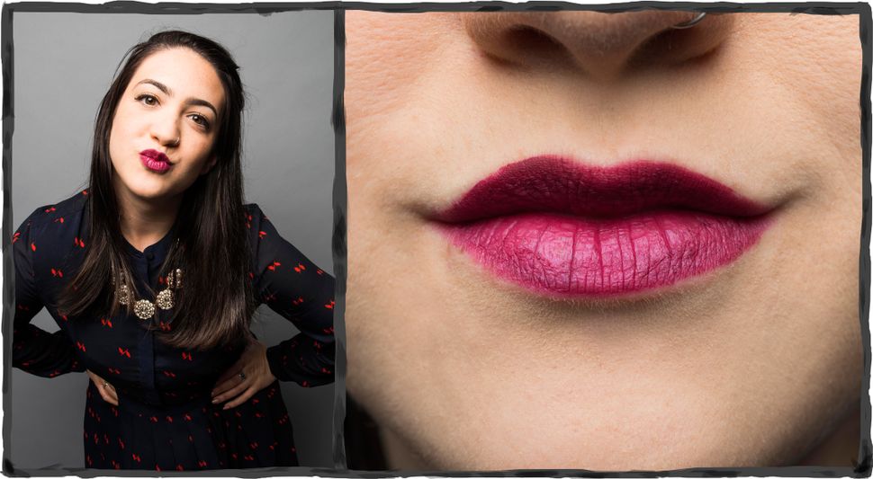 Lipstick: Sephora Collection Cream Lip Stain in Blackberry Sorbet