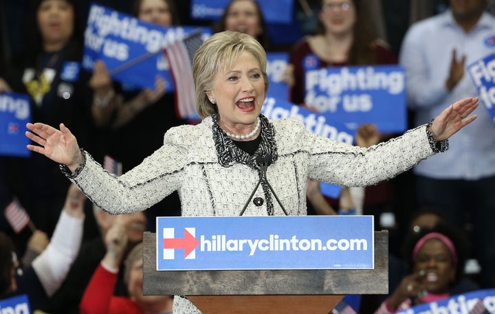 Polls show Hillary Clinton leading in three Super Tuesday states.