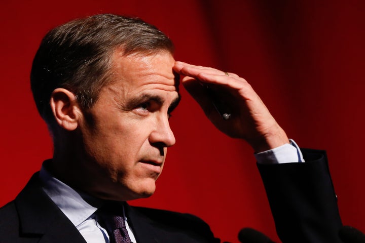 Mark Carney, the U.K.'s top central banker, says insurers may be undervaluing their potential risks by 50 percent.&