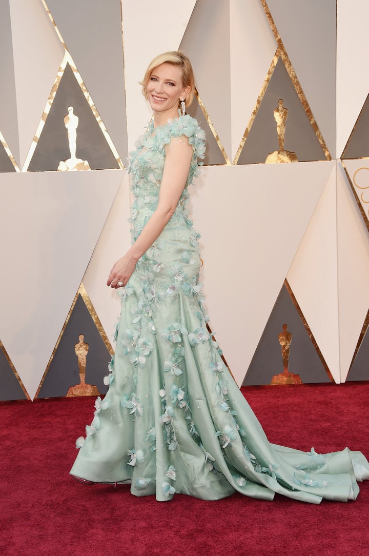 Cate Blanchett attends the 88th Annual Academy Awards.