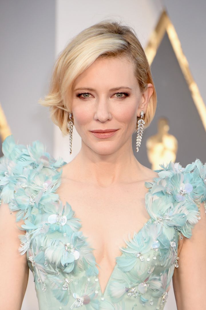 Cate Blanchett attends the 88th Annual Academy Awards.