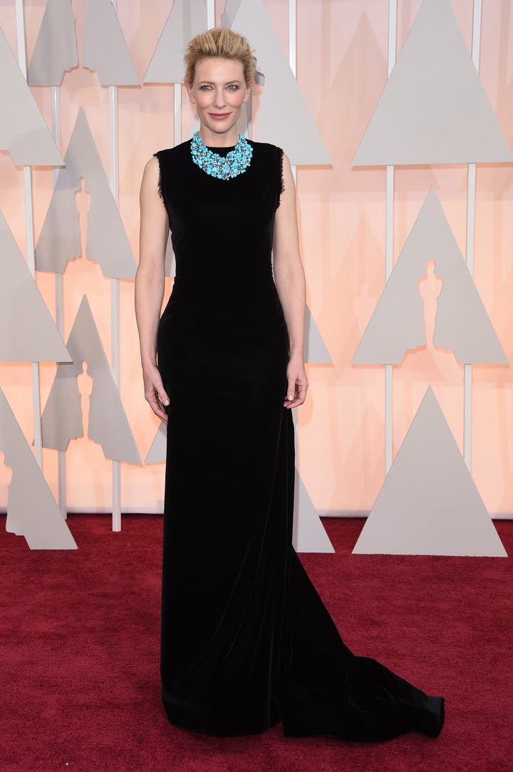 Cate Blanchett attends the 87th Annual Academy Awards.