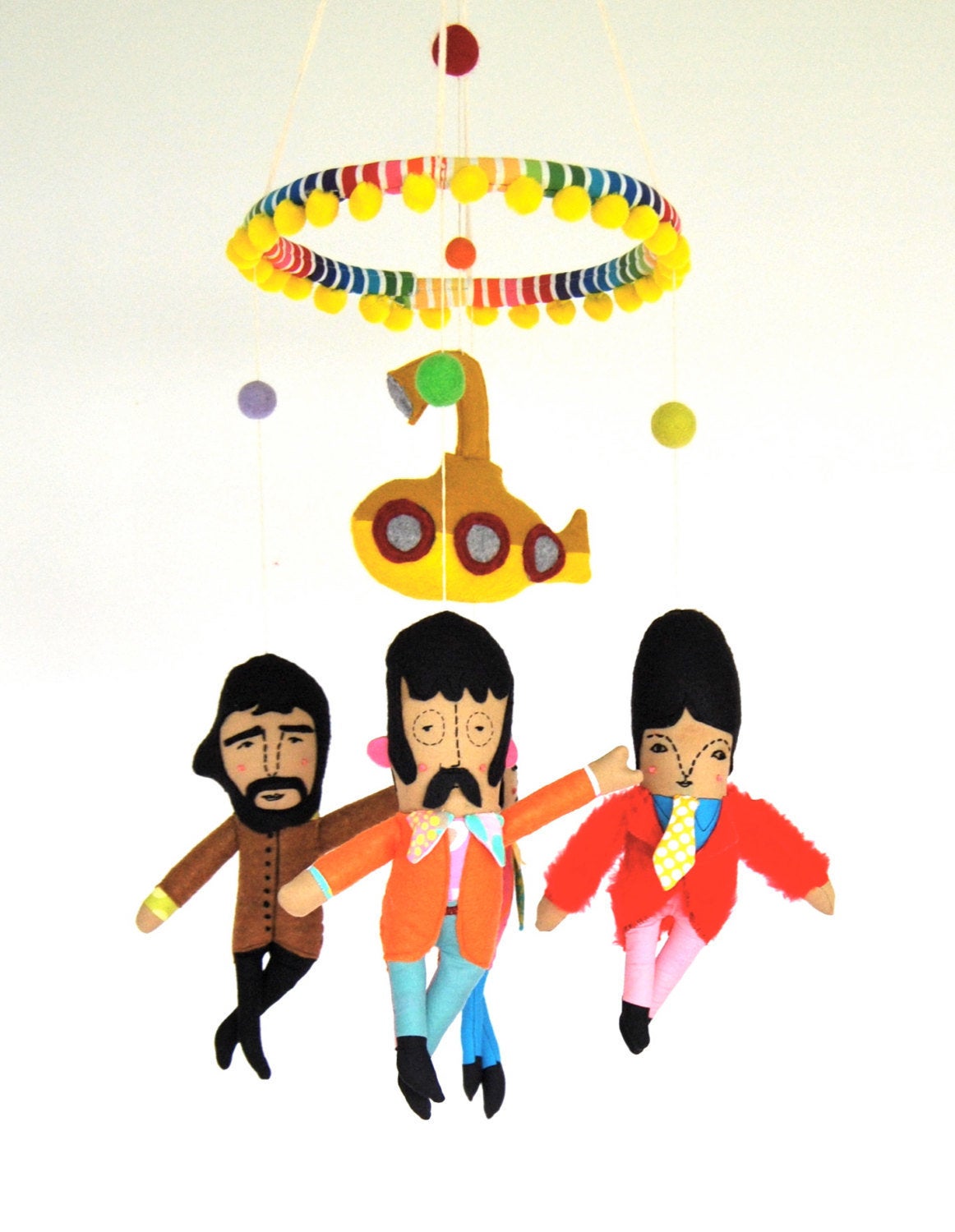 beatles baby mobile