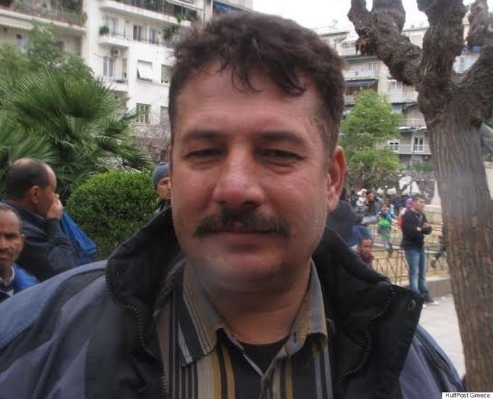 Abdul Rahim, 43, said he was jailed by the Taliban in Afghanistan before traveling to Greece.