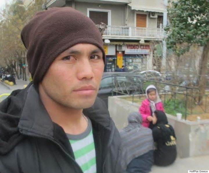 Yivaz, 23, wants to reunite with his family in Germany.
