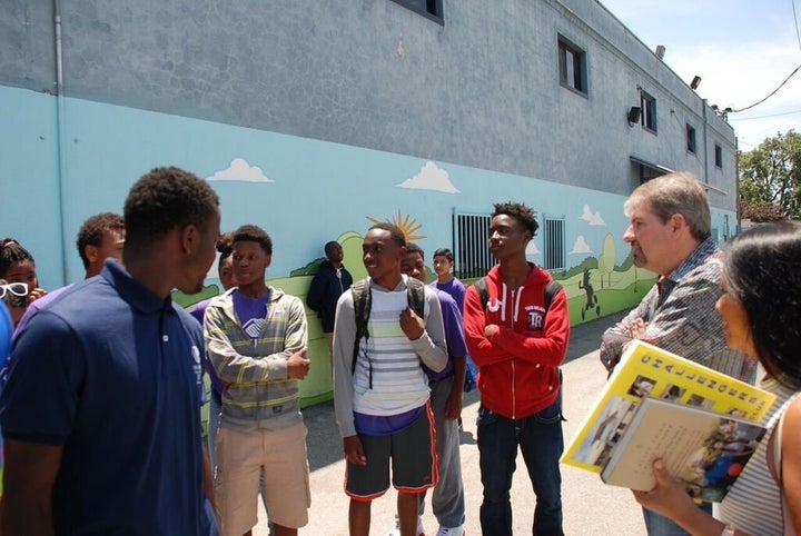 Boys & Girls Club visit