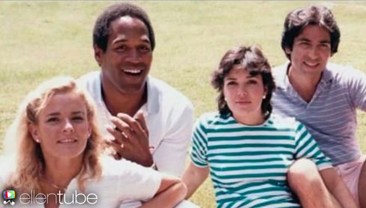 Nicole Brown Simpson, O.J. Simpson, Kris Jenner and Robert Kardashian.