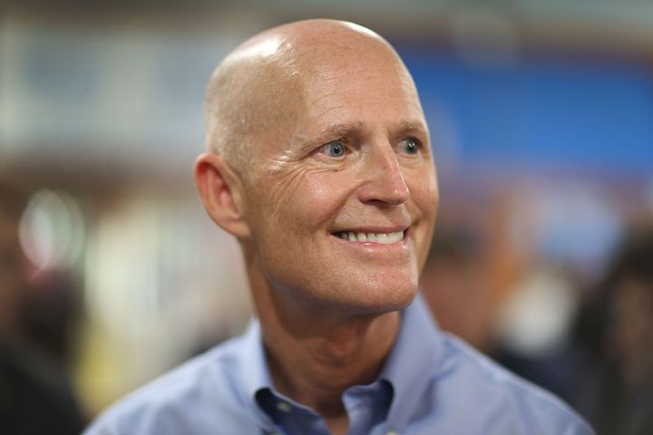 Florida Gov. Rick Scott endorsed Donald Trump