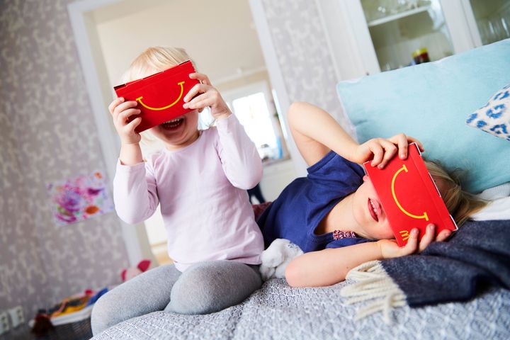 Happy Meals in Sweden will transform into virtual reality "Happy Goggles" for a limited time.