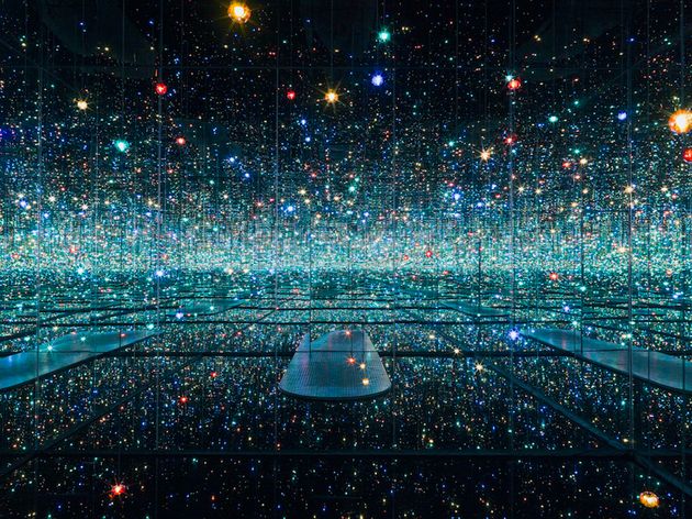 Yayoi Kusama's "Infinity Mirrored Room – The Souls of Millions of Light Years Away"