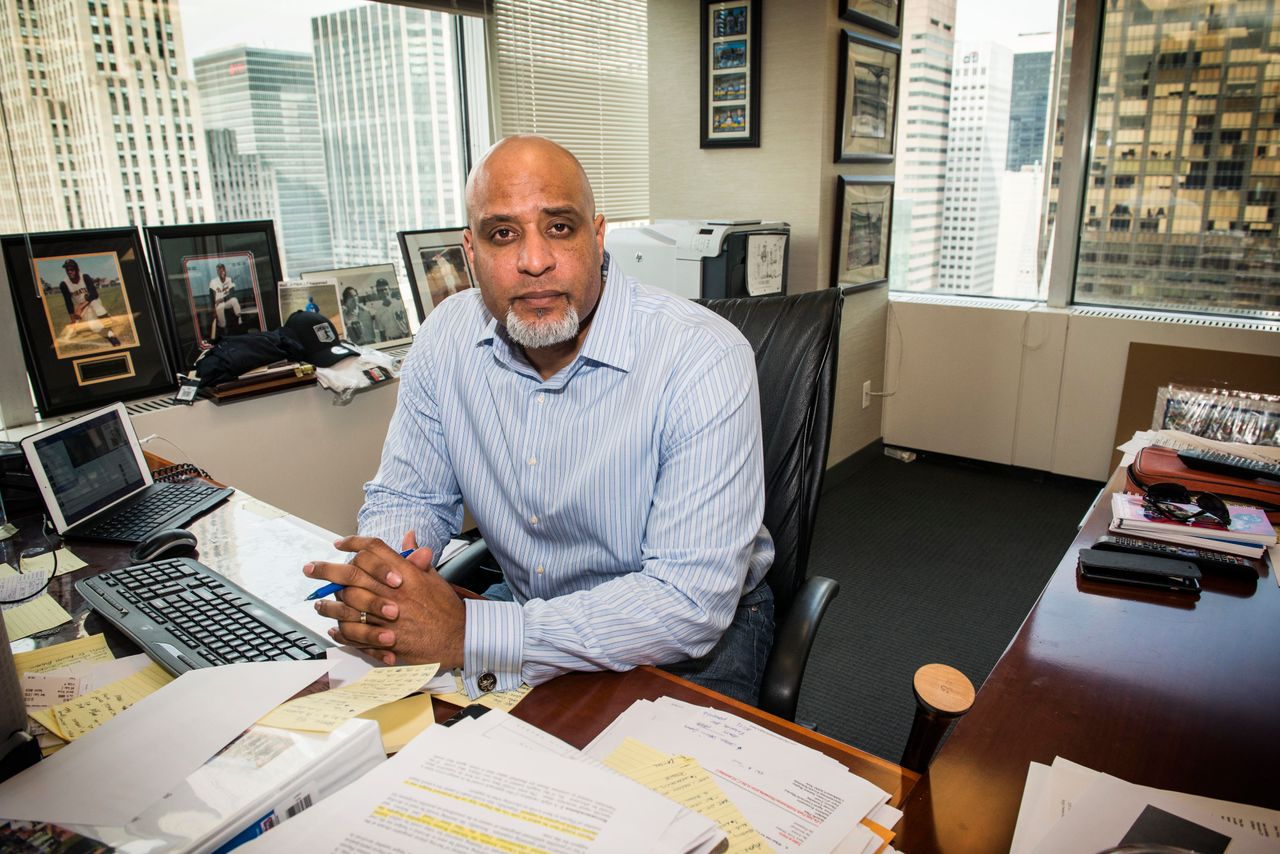 Tony Clark is the first former player, and first African American, to serve as executive director of the Major League Baseball Players Association.