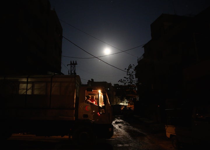 Syria's electricity supply was cut off across the country and Internet connections were disrupted, according to state me
