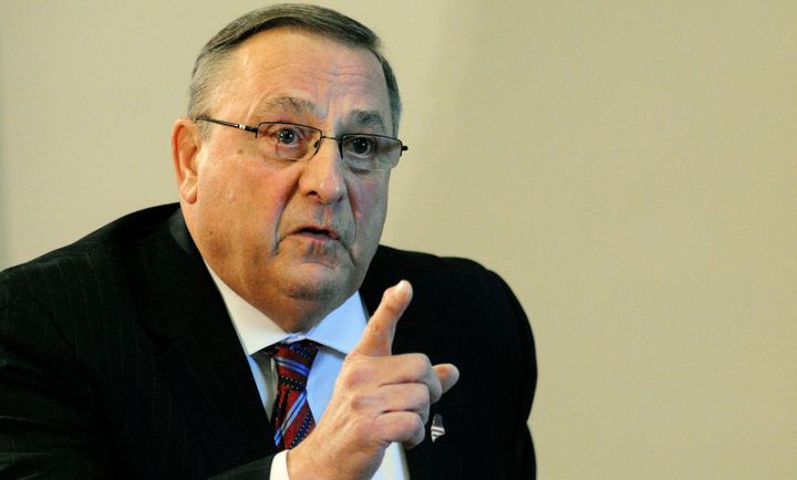 Maine Gov. Paul LePage (R) is now backing Donald Trump. 
