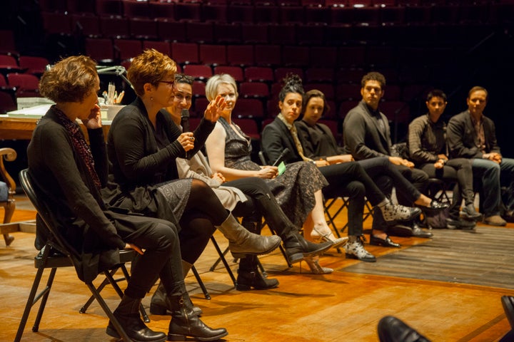 Lisa Kron, who co-wrote "Fun Home" with composer Jeanine Tesori, spoke with 17 U.N. ambassadors from around the world March 1