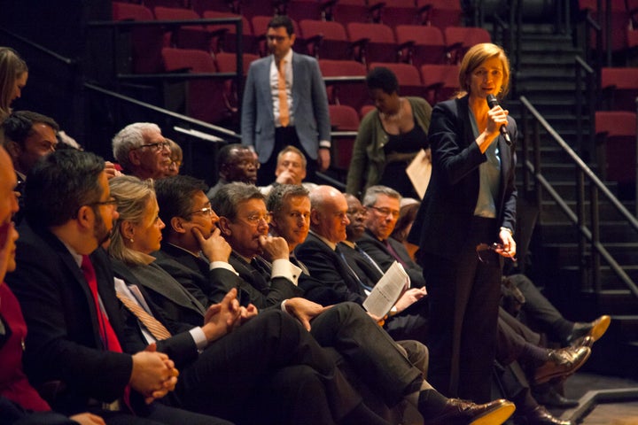 Samantha Power, U.S. Ambassador to the United Nations, invited 17 U.N. ambassadors to check out the Tony-winning musical.&nbs