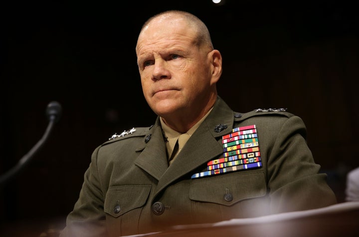 Gen. Robert Neller spoke before a subcommittee of the Senate Appropriations Committee on Wednesday.