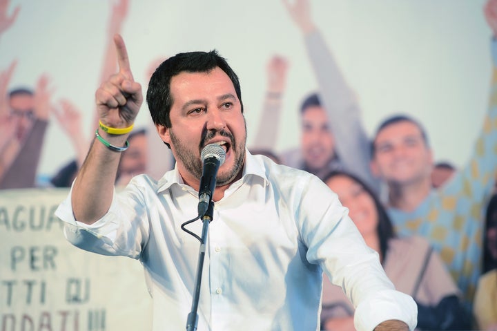 Matteo Salvini, the leader of Italy's Northern League, has criticized Pope Francis on immigration.