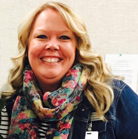 Erika Rowell is an elementary school teacher in Moore, Oklahoma, who had to rebuild her classroom after a tornado destroyed the school.