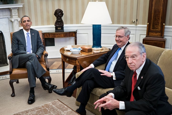 Senate Majority Leader Mitch McConnell and Senate Judiciary Committee Chairman Chuck Grassley are stopping President Barack Obama's Supreme Court nominee.