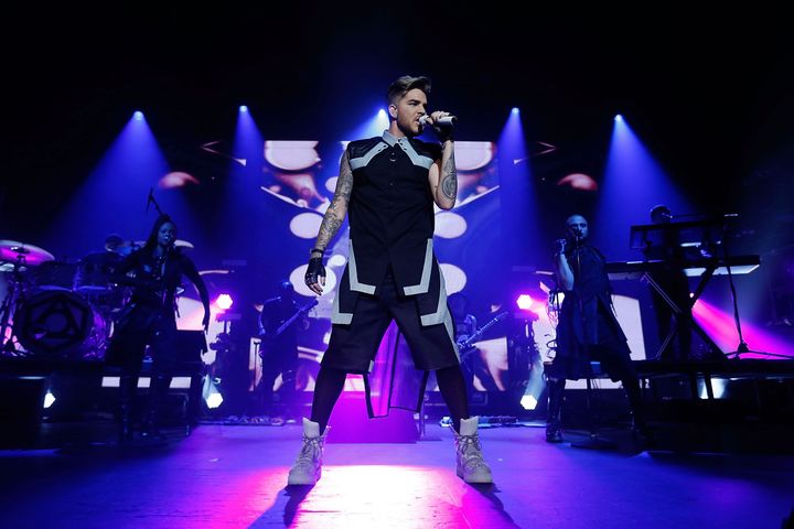 Adam Lambert performs in concert at Terminal 5 on March 3, 2016 in New York City.