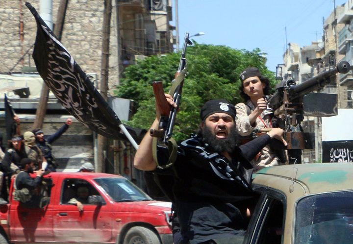 Terror groups like the Islamic State group and the Nusra Front receive support for their operations in foreign countries like Spain. A Nusra Front fighter on the road in Aleppo, Syria.