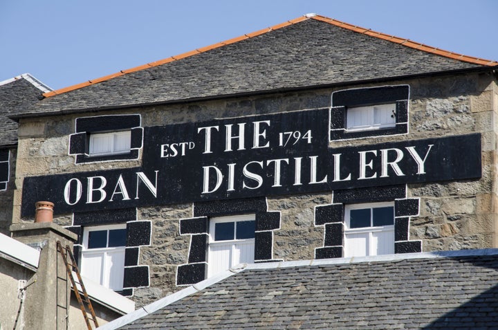 Oban Distillery, established in 1794, is one of the oldest distilleries in Scotland. 