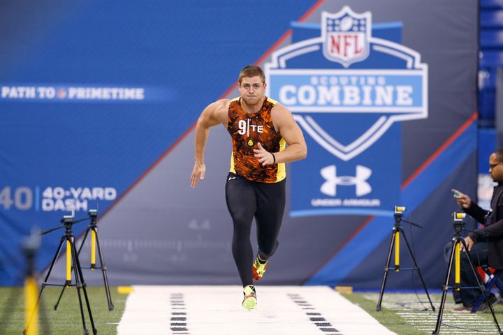 At the 2013 combine, NFL draft prospect Nick Kasa said he was asked whether he likes girls.