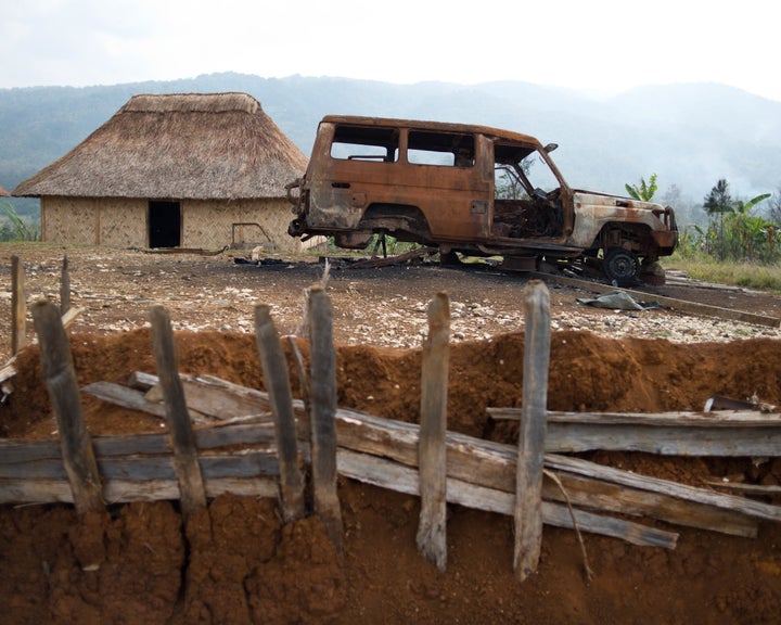 Tari in Papua New Guinea's Hela Province. Despite having some of the highest rates of violence against women and girls in the world outside of a conflict zone, there are no safe houses in the town and only six in the country.