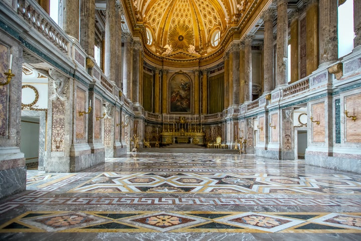 Visitors to the Caserta palace, a Unesco World Heritage site often referred to as Italy's own Versailles, increased 70 percen