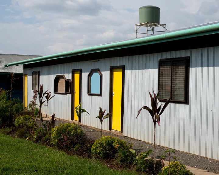 The entrance to the MSF-run Tari Hospital in Papua New Guinea. 