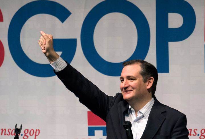 Ted Cruz won in Maine, where Donald Trump got the endorsement of the state's governor.