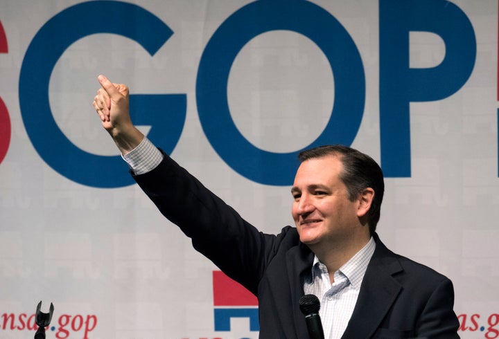 Ted Cruz won in Maine, where Donald Trump got the endorsement of the state's governor.