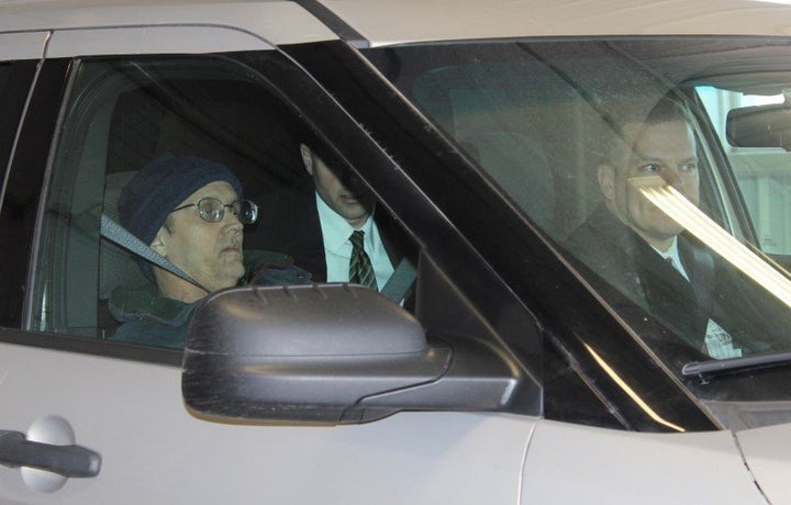 Fournier, left, is being held without bail in the Penobscot County Jail in Bangor.