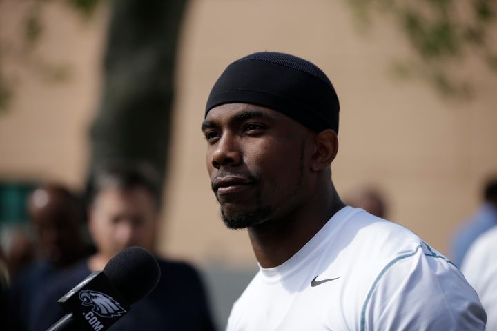 Jacksonville Jaguars practice squad defensive back Earl Wolff, seen while playing for the Philadelphia Eagles in 2013, was allegedly kidnapped last month.