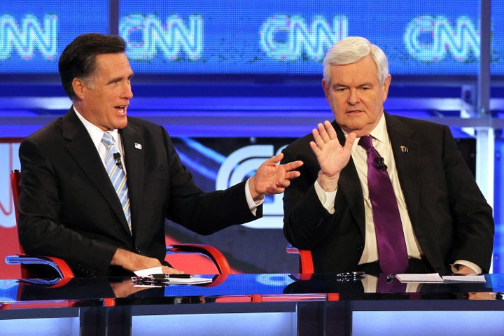 Gingrich credits the viability of his 2012 campaign to his success in the debates.