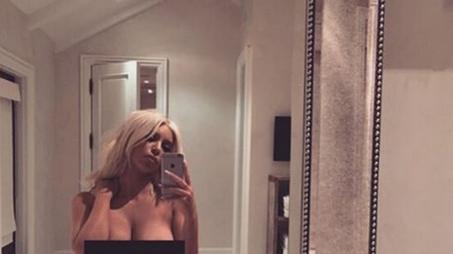 Kim Kardashian Shares Totally Nude Photo Because Why Not | HuffPost  Entertainment