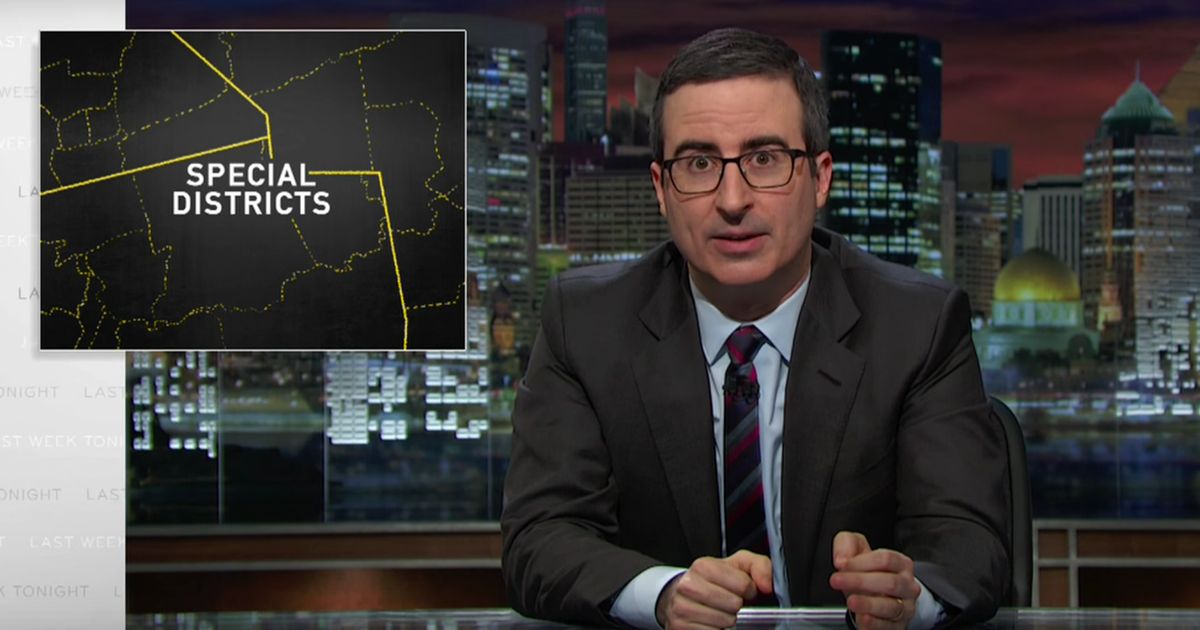 John Oliver Tackles Mysterious Government Bodies Called 'Special ...