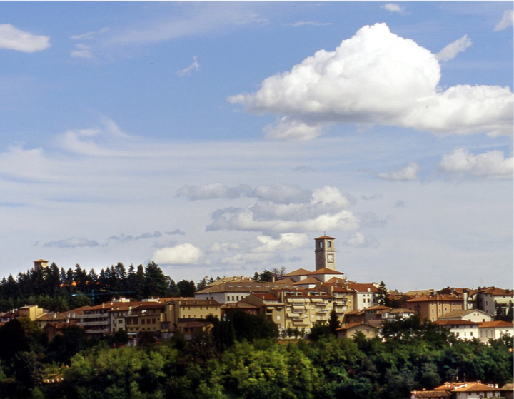 The village of San Daniele and the curing of the prosciuttos.