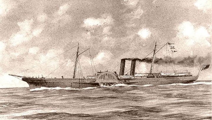 The newly discovered shipwreck is believed to be of a blockade runner similar to this vessel, the ADVance.