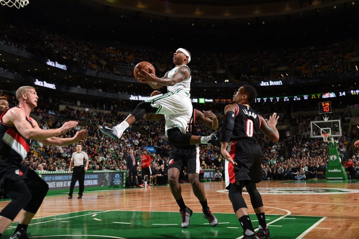 In terms of his playmaking ability, Thomas tells HuffPost: "I think I’ve just become a more complete player when it com