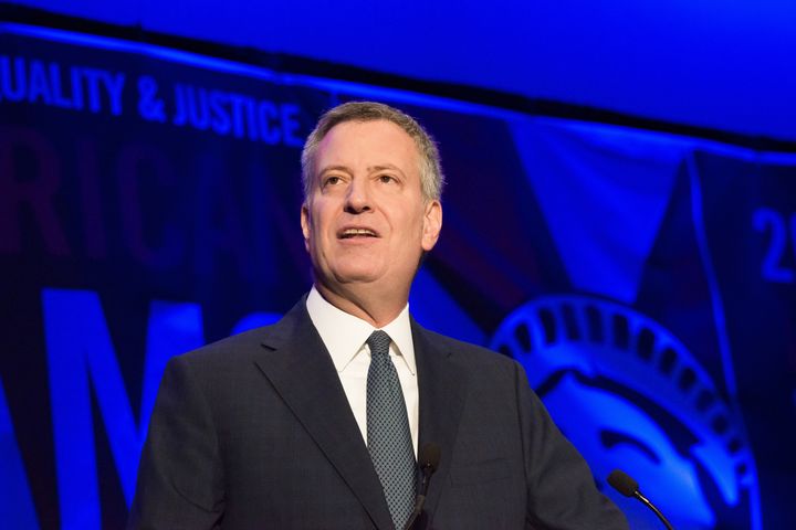 New York Mayor Bill de Blasio (D) helped organize an amicus brief in support of the president's deportation relief programs.