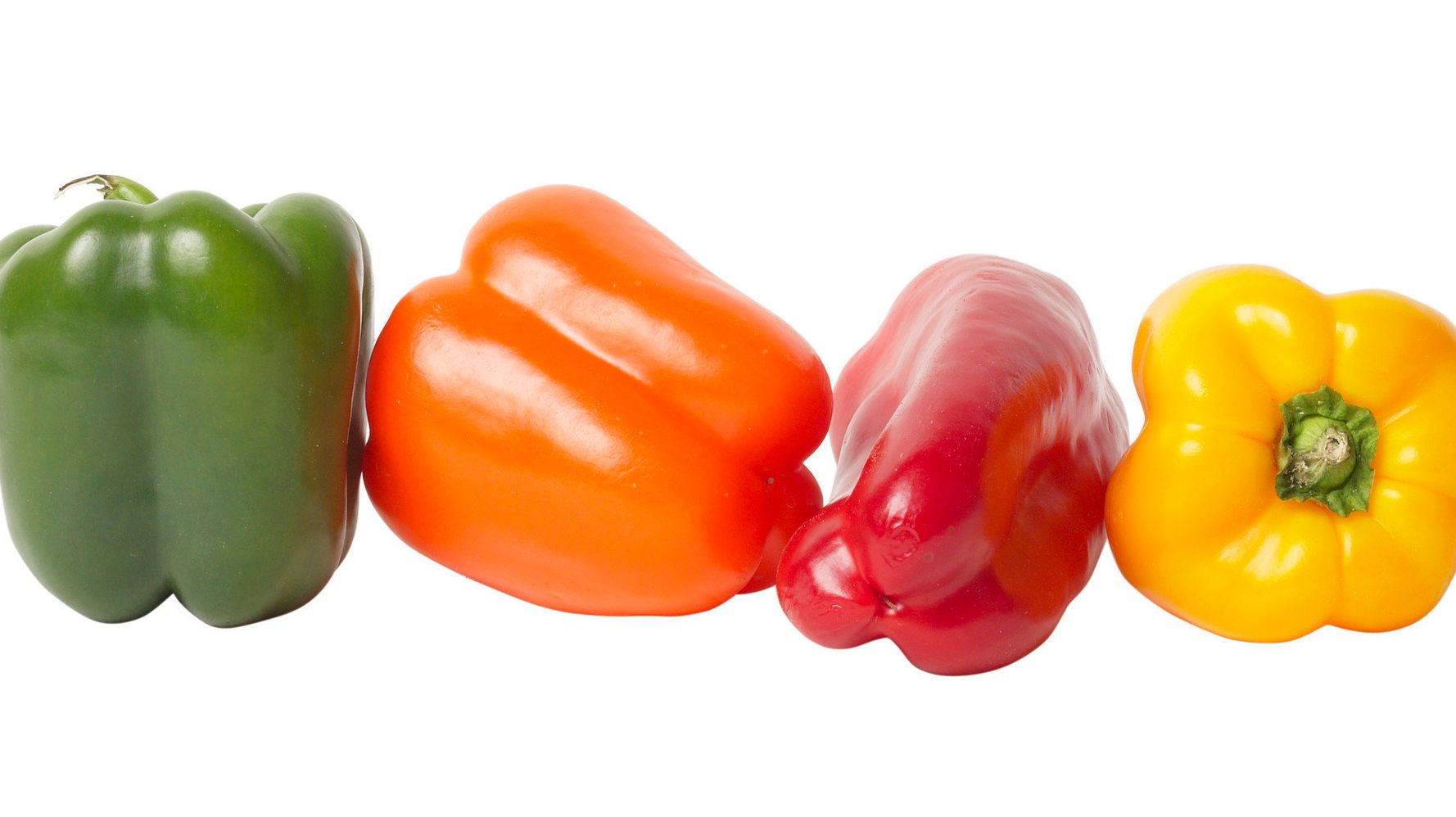 Green Bell Peppers Are Just Unripe Versions Of Red Peppers Huffpost Life